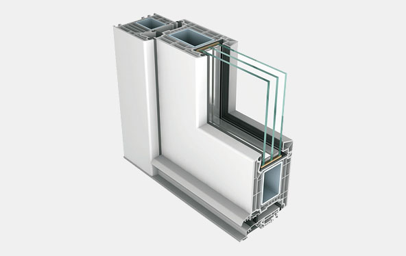 Enostavna PVC vrata - profil_v1